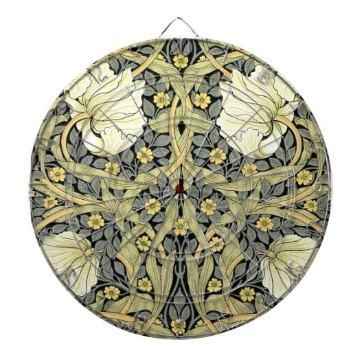 ウィリアム・モリス・パーペネルフローラ壁紙 ダーツボード (正面)