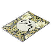 ウィリアム・モリス・パーペネルフローラ壁紙 ノートブック (左側)