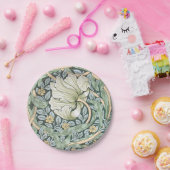 ウィリアム・モリス・パーペネルフローラ壁紙 ペーパープレート (パーティー)