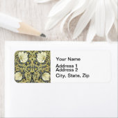 ウィリアム・モリス・パーペネルフローラ壁紙 ラベル (インサイチュ)