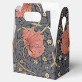 ウィリアム・モリス・パーペネルヴィンテージパターンの好意ボックス フェイバーボックス (オープン)