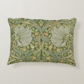 ウィリアム・モリス・パーペネルヴィンテージパターン アクセントクッション (裏面)