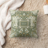 ウィリアム・モリス・パーペネルヴィンテージパターン クッション (ブランケット)