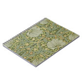 ウィリアム・モリス・パーペネルヴィンテージパターン ノートブック (左側)