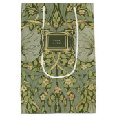 ウィリアム・モリス・パーペネルヴィンテージパターン ミディアムペーパーバッグ (裏面)