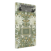 ウィリアム・モリス・パーペネルヴィンテージパターン ミニクリップボード (アングル)