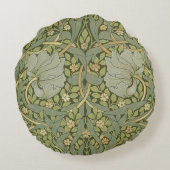 ウィリアム・モリス・パーペネルヴィンテージパターン ラウンドクッション (裏面)