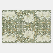 ウィリアム・モリス・パーペネルヴィンテージパターン ラッピングペーパーシート (正面2)