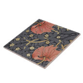 ウィリアム・モリス・パーペネルヴィンテージ・パターン・セラミックT タイル (側面)