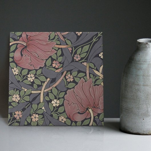 ウィリアム・モリス・パーペネルヴィンテージ・パターン・セラミックT タイル