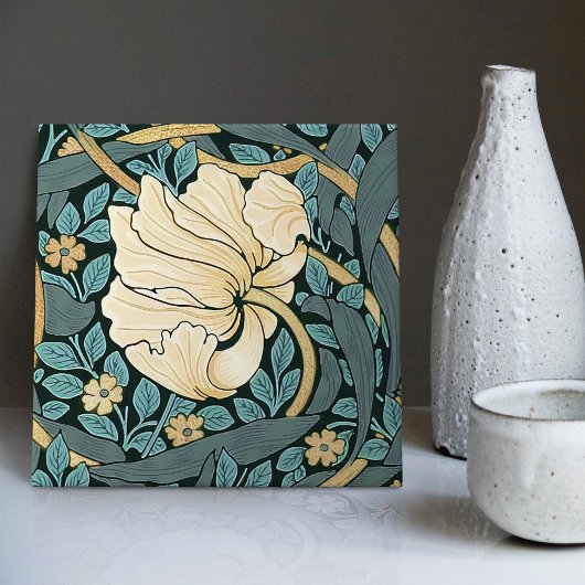 ウィリアム・モリス・パーペネルヴィンテージ・パターン・セラミックT タイル