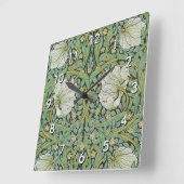 ウィリアム・モリス – パーペネル スクエア壁時計 (傾斜)