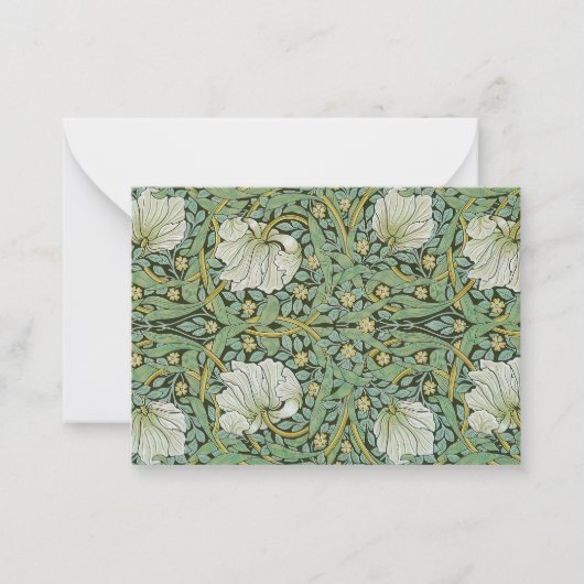 ウィリアム・モリス – パーペネル ノートカード (正面)