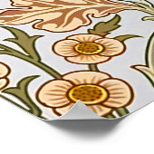 ウィリアム・モリス・ヒヤシンスフローラ植物芸術 ポスター (角)