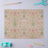 ウィリアム・モリス・ヒヤシンスフローラ植物芸術 薄葉紙 (クラフト)