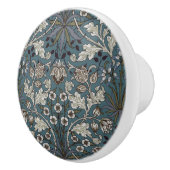 ウィリアム・モリス「ヒヤシンス」 1 セラミックノブ (右)