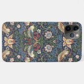 ウィリアム・モリス ビンテージ ストロベリー・シーフ柄 Case-Mate iPhoneケース (裏面(横))
