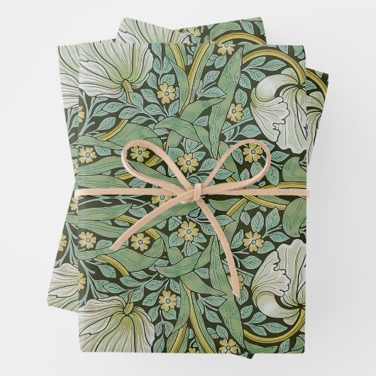 ウィリアム・モリス - ピンパーネル ラッピングペーパーシート (インサイチュ)