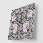 ウィリアム·モリス·ピンペル スクエア壁時計 (傾斜)