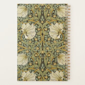 ウィリアム・モリス・ピンペル・ヴィンテージ・プレ・ラファエリート プランナー手帳 (裏面)