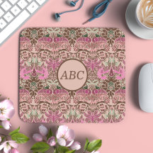 ウィリアム・モリス・ピーコックとドラゴンモノグラム