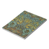 ウィリアム・モリス・ピーコック壁紙 ノートパッド (回転)