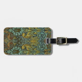 ウィリアム・モリス・ピーコック壁紙 ラゲッジタグ (正面横)