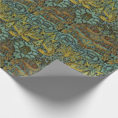 ウィリアム・モリス・ピーコック壁紙 ラッピングペーパー (角)