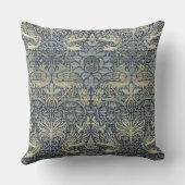 ウィリアム・モリス・ピーコック・アンド・ドラゴン クッション (裏面)