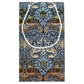 ウィリアム・モリス・ピーコック・アンド・ドラゴン スモールペーパーバッグ (裏面)