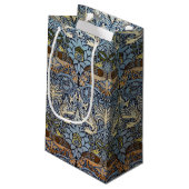 ウィリアム・モリス・ピーコック・アンド・ドラゴン スモールペーパーバッグ (裏面アングル)