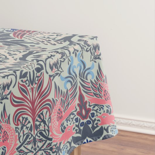 ウィリアム・モリス・ピーコック・アンド・ドラゴン テーブルクロス (インサイチュ)