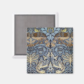 ウィリアム・モリス・ピーコック・アンド・ドラゴン マグネット (正面/裏面)