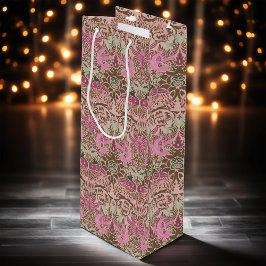 ウィリアム・モリス・ピーコック・アンド・ドラゴン ワインギフトバッグ