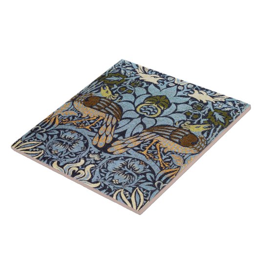 ウィリアム·モリス·ピーコック タイル (側面)