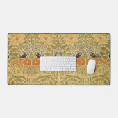 ウィリアム・モリス・ピーコック&ドラゴンアート&クラフツ デスクマット (キーボード&マウス)