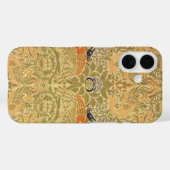 ウィリアム・モリス・ピーコック&ドラゴンアート&クラフツ Case-Mate iPhoneケース (裏面 (横))