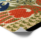 ウィリアム・モリス・ピーコック ポスター (角)