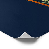 ウィリアム・モリス「フェアサン」デザインのポスター ポスター (角)