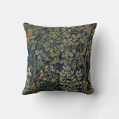 ウィリアム・モリス・フェアシャンバードツリーウッドランド クッション (裏面)