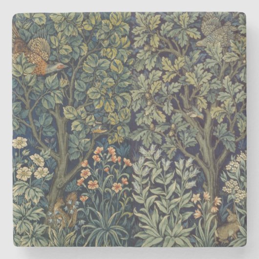ウィリアム・モリス・フェアシャンバードツリーウッドランド ストーンコースター (正面)
