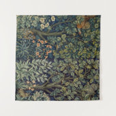 ウィリアム・モリス・フェアシャンバードツリーウッドランド タペストリー (正面(横))