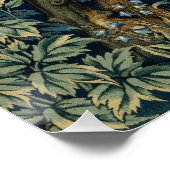 ウィリアム・モリス・フェアシャンバードツリーウッドランド ポスター (コーナー)