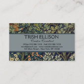 ウィリアム・モリス・フェアシャンバードツリーウッドランド 名刺 (裏面)