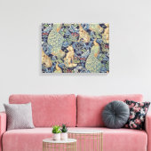 ウィリアム・モリス・フォレストラビット キャンバスプリント (インサイチュ (リビング))