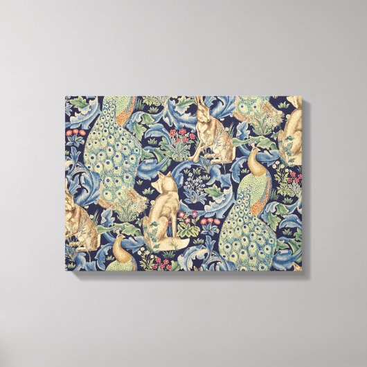 ウィリアム・モリス・フォレストラビット キャンバスプリント (正面)