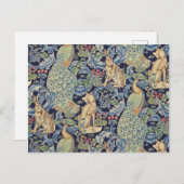 ウィリアム・モリス・フォレストラビット ポストカード (正面/裏面)