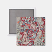 ウィリアム·モリス·フォレスト·アニマルズ マグネット (正面/裏面)