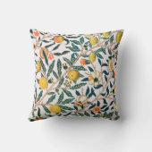 ウィリアム・モリス・フォーフルーツ クッション (裏面)