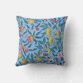 ウィリアム・モリス・フォーフルーツ クッション (裏面)